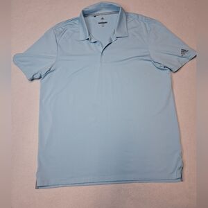 Adidas Sky Blue Men's Polo Golf Shirt